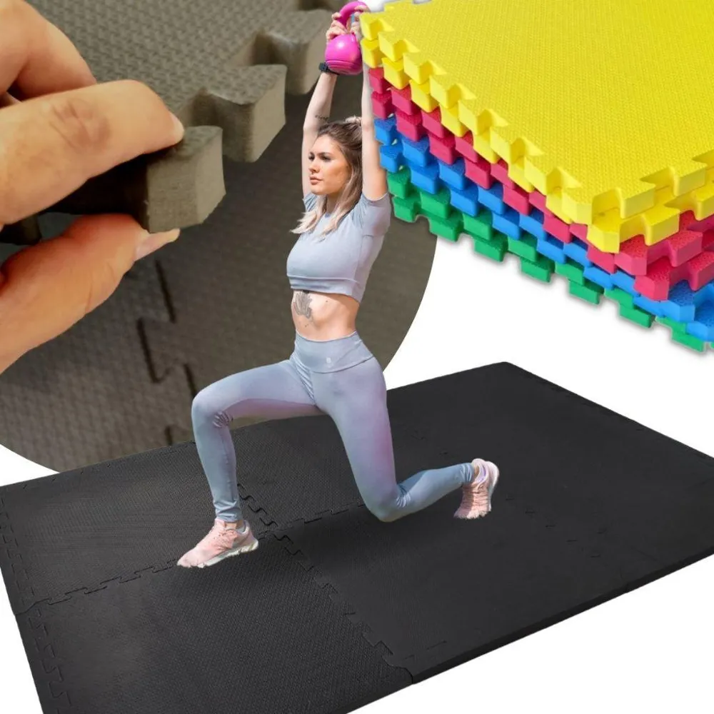 Tatame EVA aplicado: Pilates